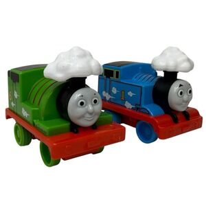 My First Thomas & Friends Percy & Thomas Pullback Puffer Train Fisher Price 18M+